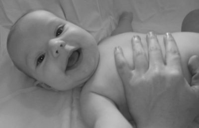 lachendes Baby